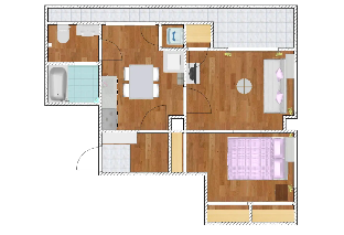 ［吉祥寺］アパートメント（45m²）｜ 1ベッドルーム／1バスルーム