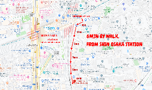 ［新大阪］アパートメント（50m²）｜ 3ベッドルーム／1バスルーム