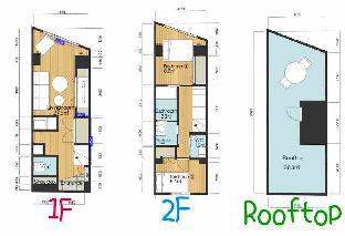 ［新宿］アパートメント（80m²）｜ 2ベッドルーム／1バスルーム