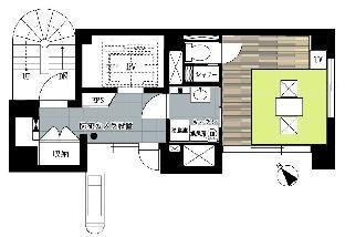 ［新橋］アパートメント（22m²）｜ 1ベッドルーム／1バスルーム