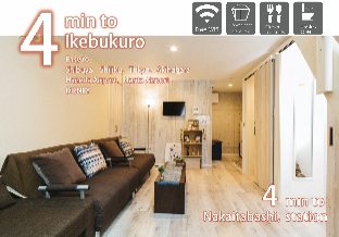［板橋］スタジオ アパートメント（32 m²）／1バスルーム