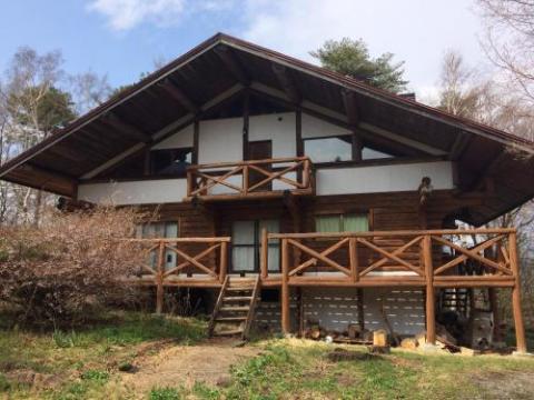 log house, Nagano