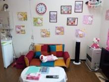 Hello Kitty room/5min from Subway and Airport Bus